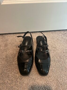 Carel Paris Peche Mary Jane Ballet Flats